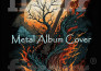 create metal album covers using midjourney